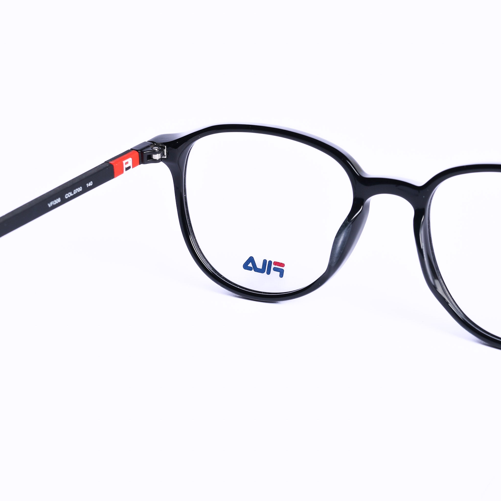 Round Black Eyeglasses