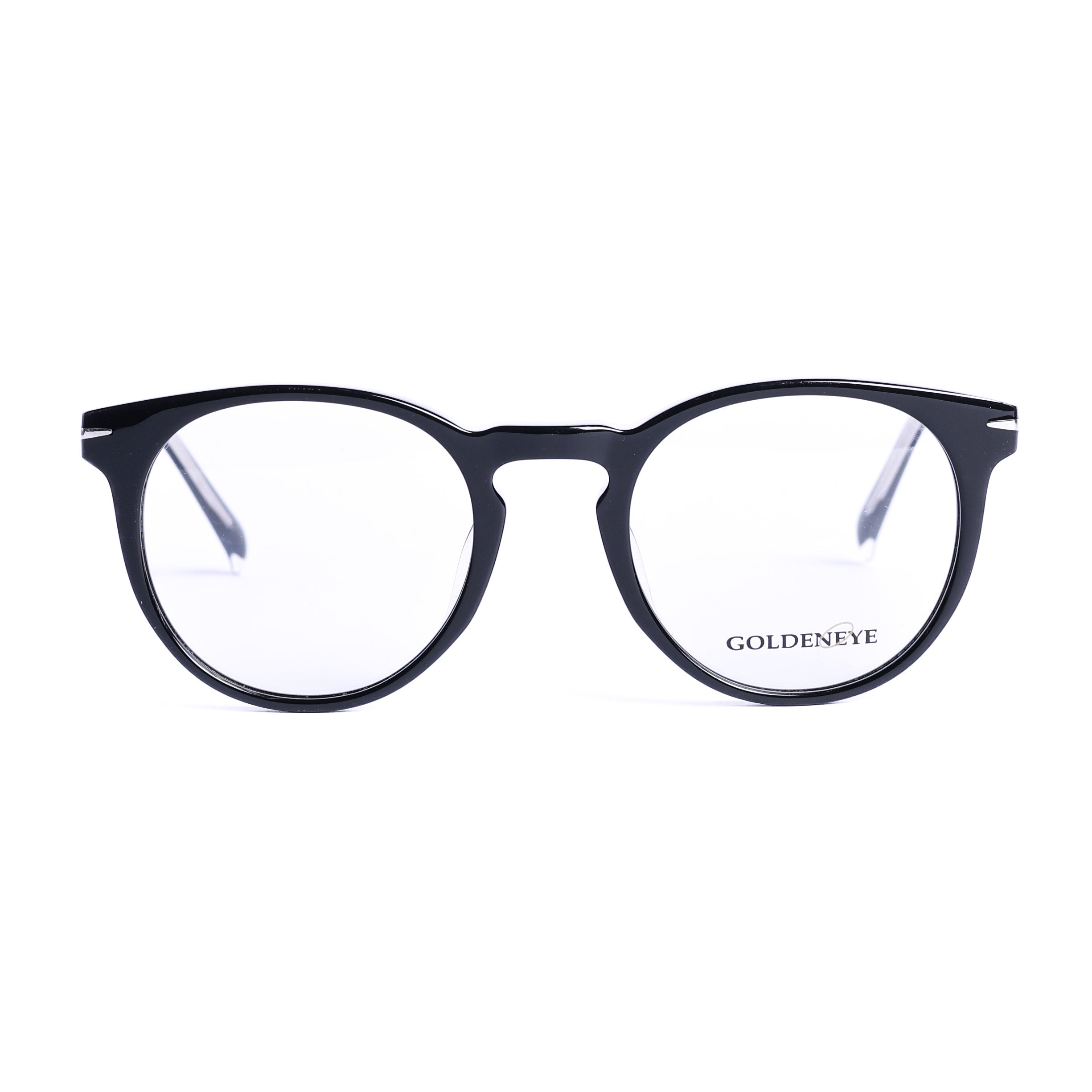 Round Black Eyeglasses
