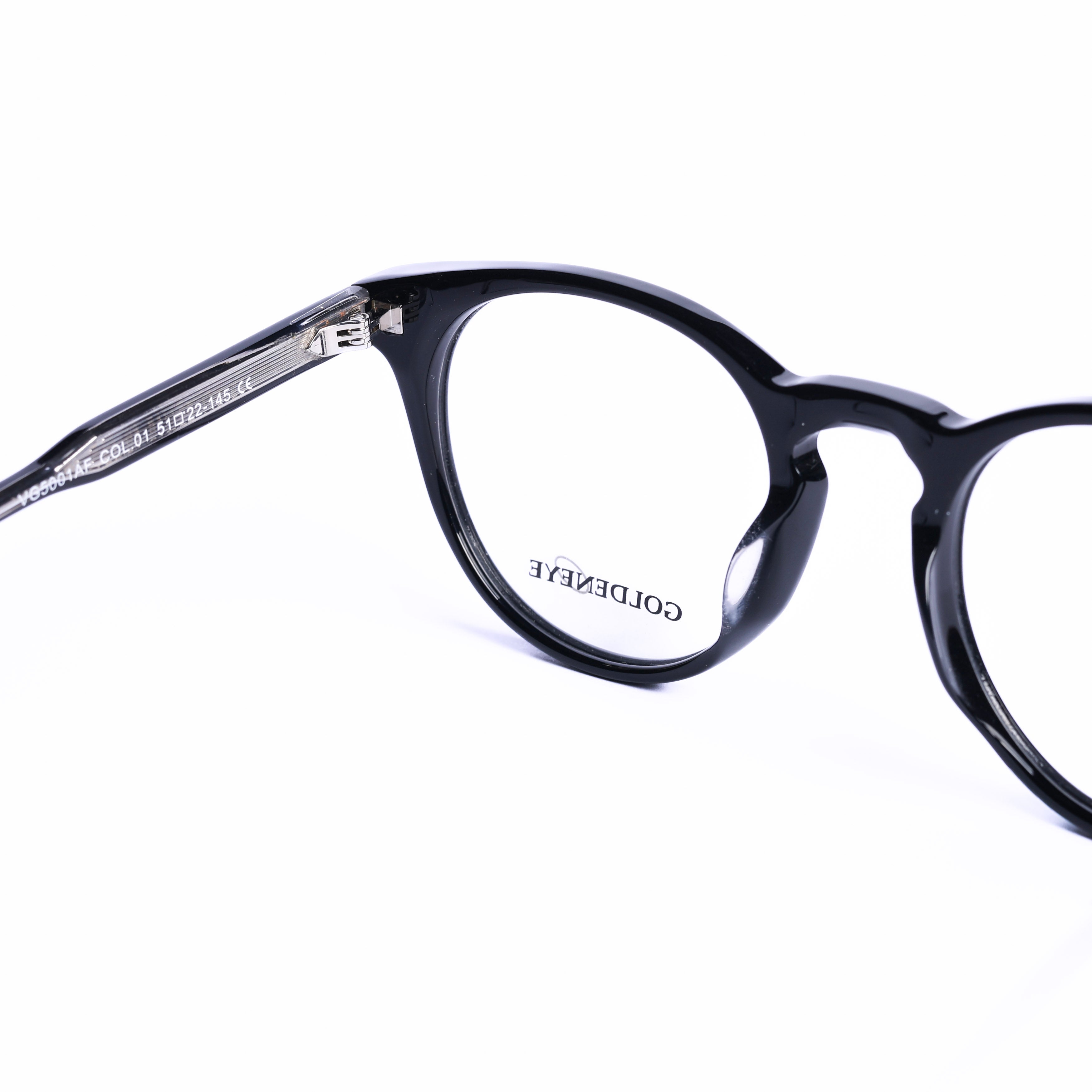 Round Black Eyeglasses