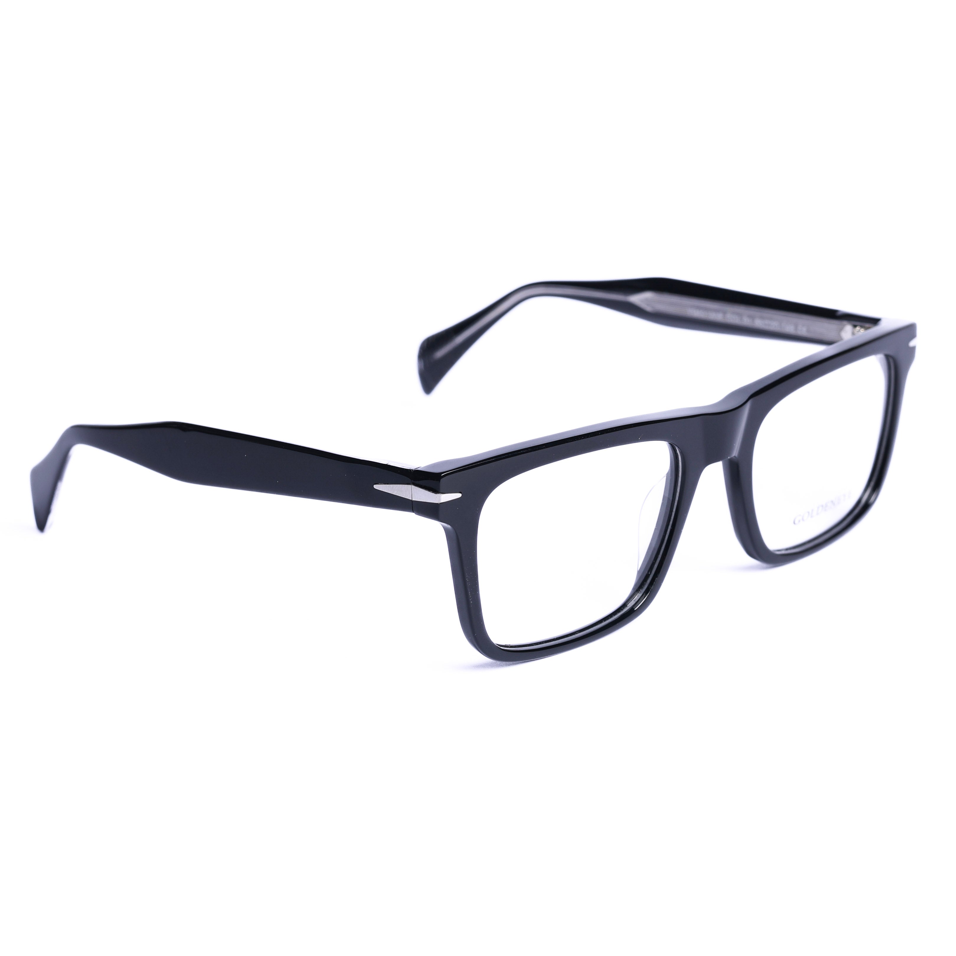 Square Black Eyeglasses