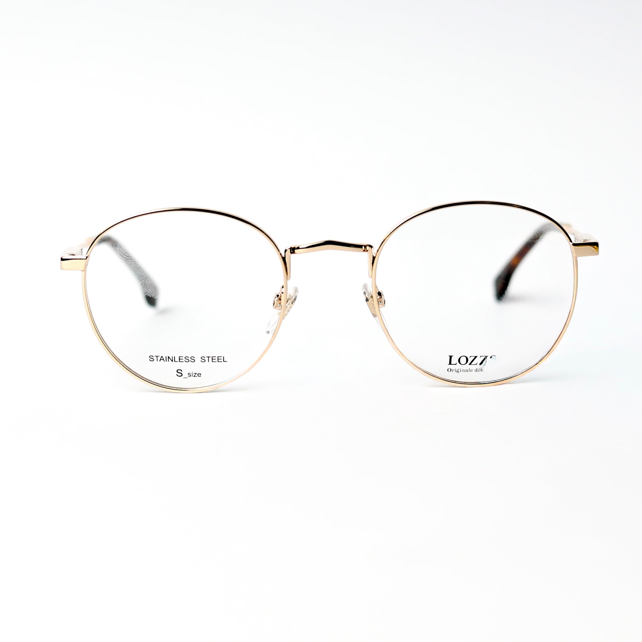 Round Gold  Eyeglasses