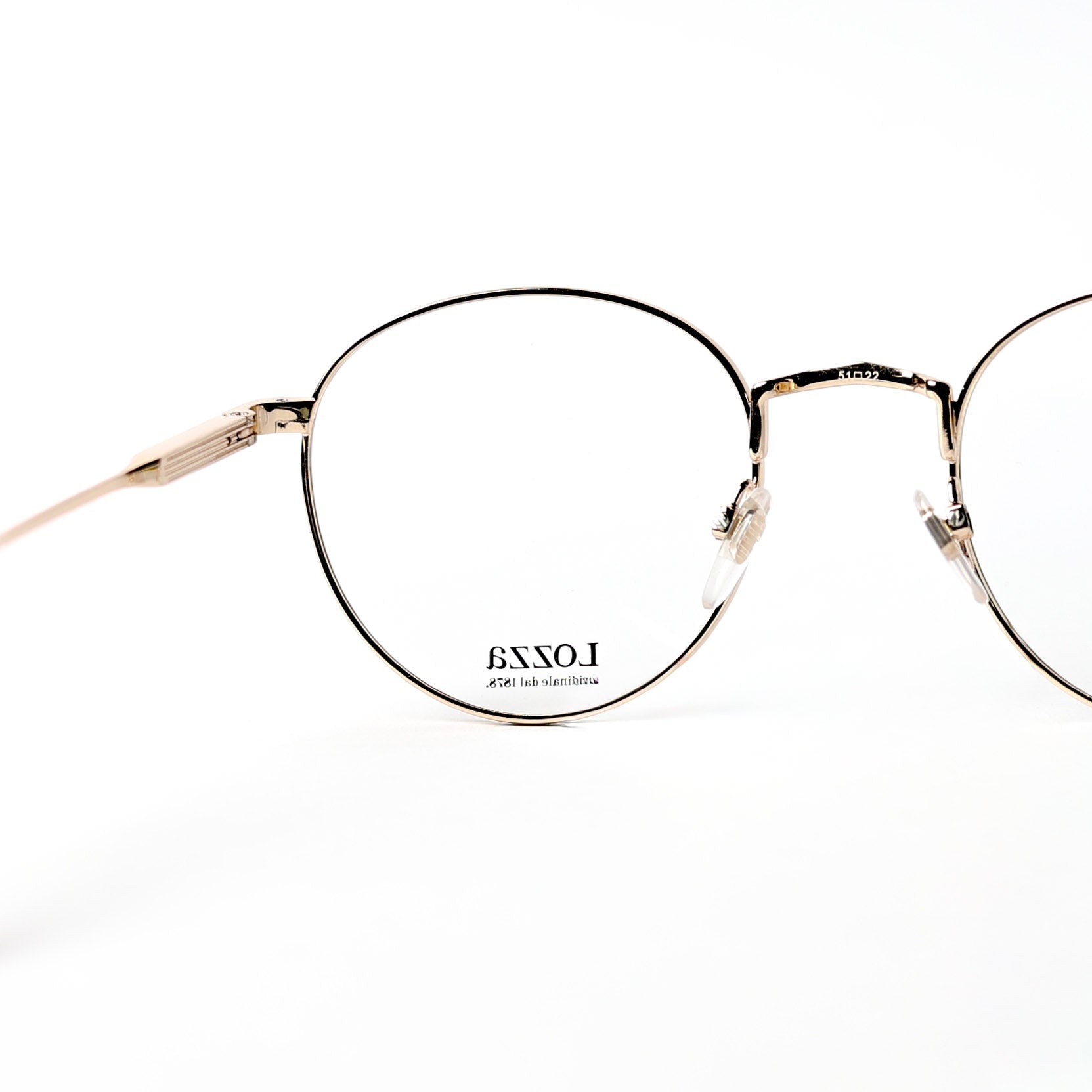 Round Gold  Eyeglasses