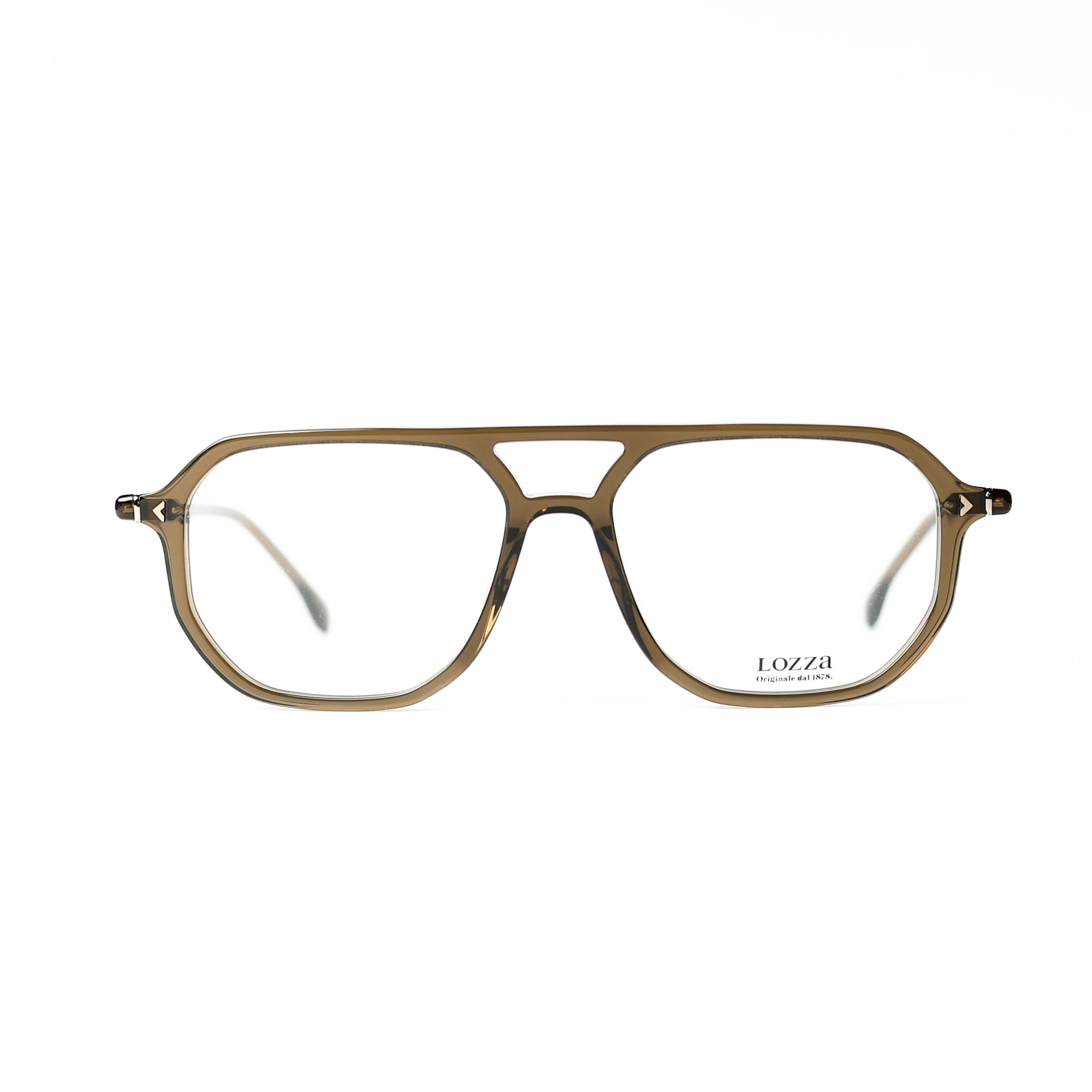 Aviator Mild Brown Eyeglasses