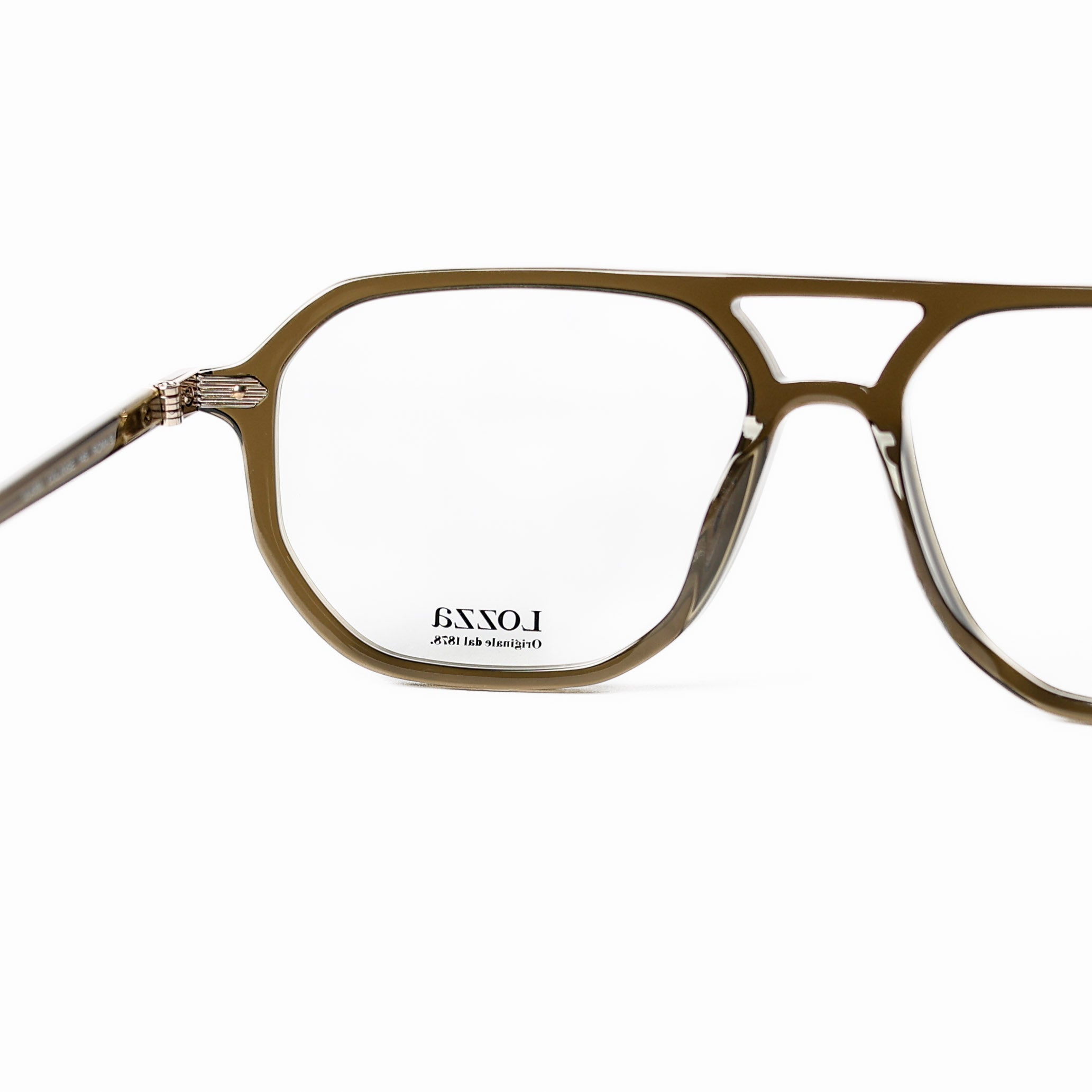 Aviator Mild Brown Eyeglasses