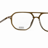 Aviator Mild Brown Eyeglasses