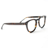 نظارات طبية دائري بني