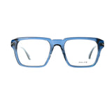 Square Dark Blue Eyeglasses