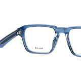 Square Dark Blue Eyeglasses