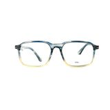 Square Light Blue Eyeglasses