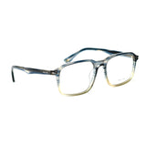 Square Light Blue Eyeglasses