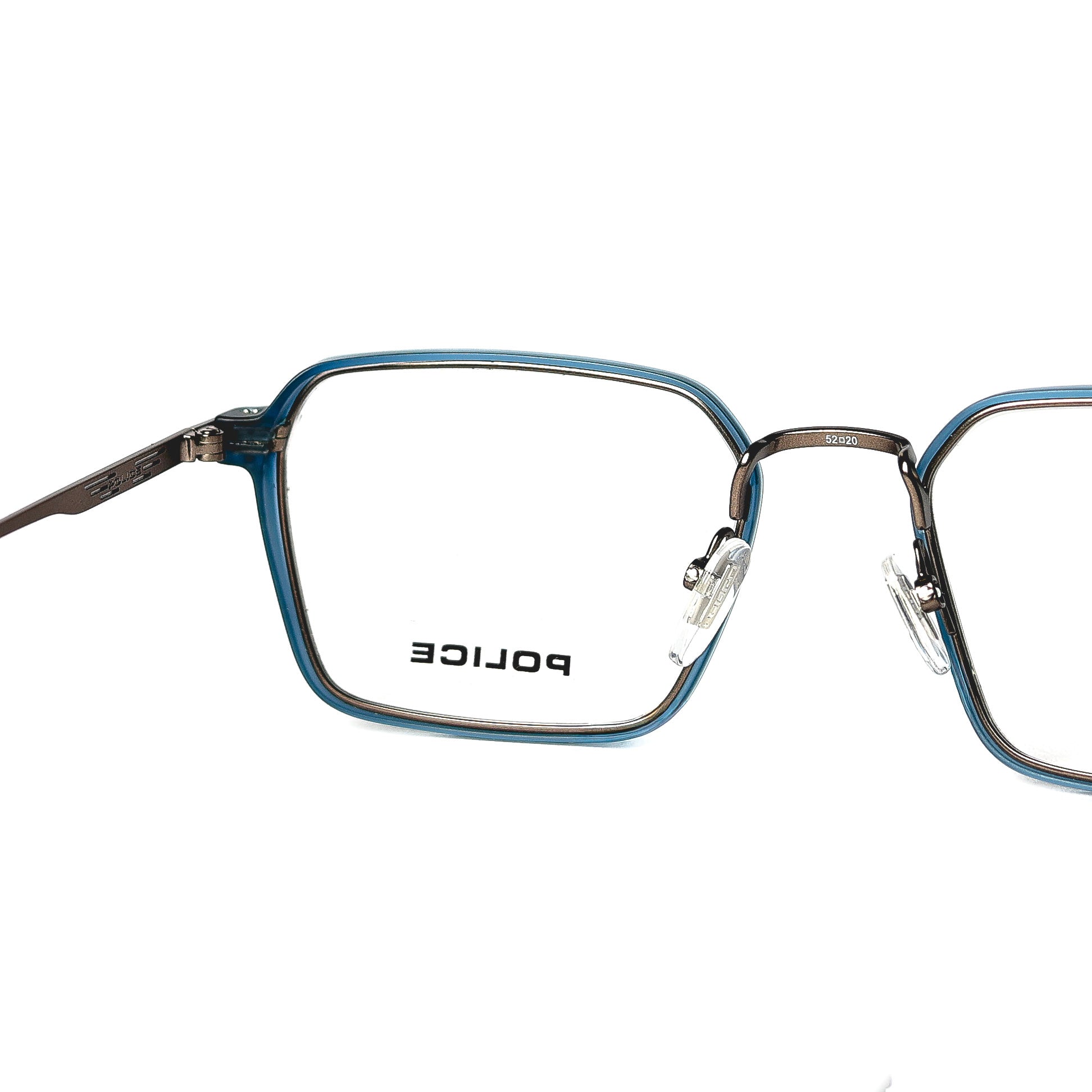 Square Matte Gray Eyeglasses