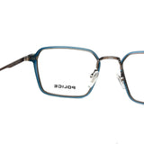 Square Matte Gray Eyeglasses