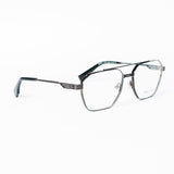 Square Dark Gray Eyeglasses