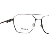 Square Dark Gray Eyeglasses