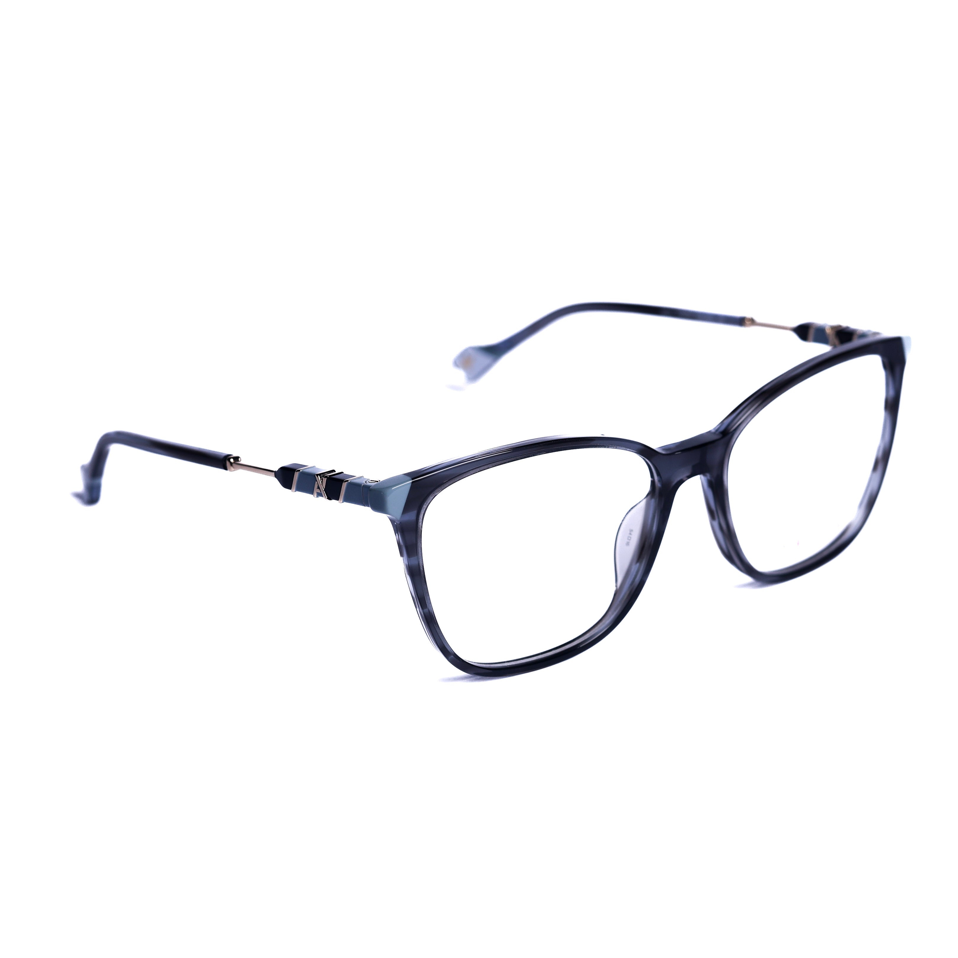Cat Eye Gray Eyeglasses