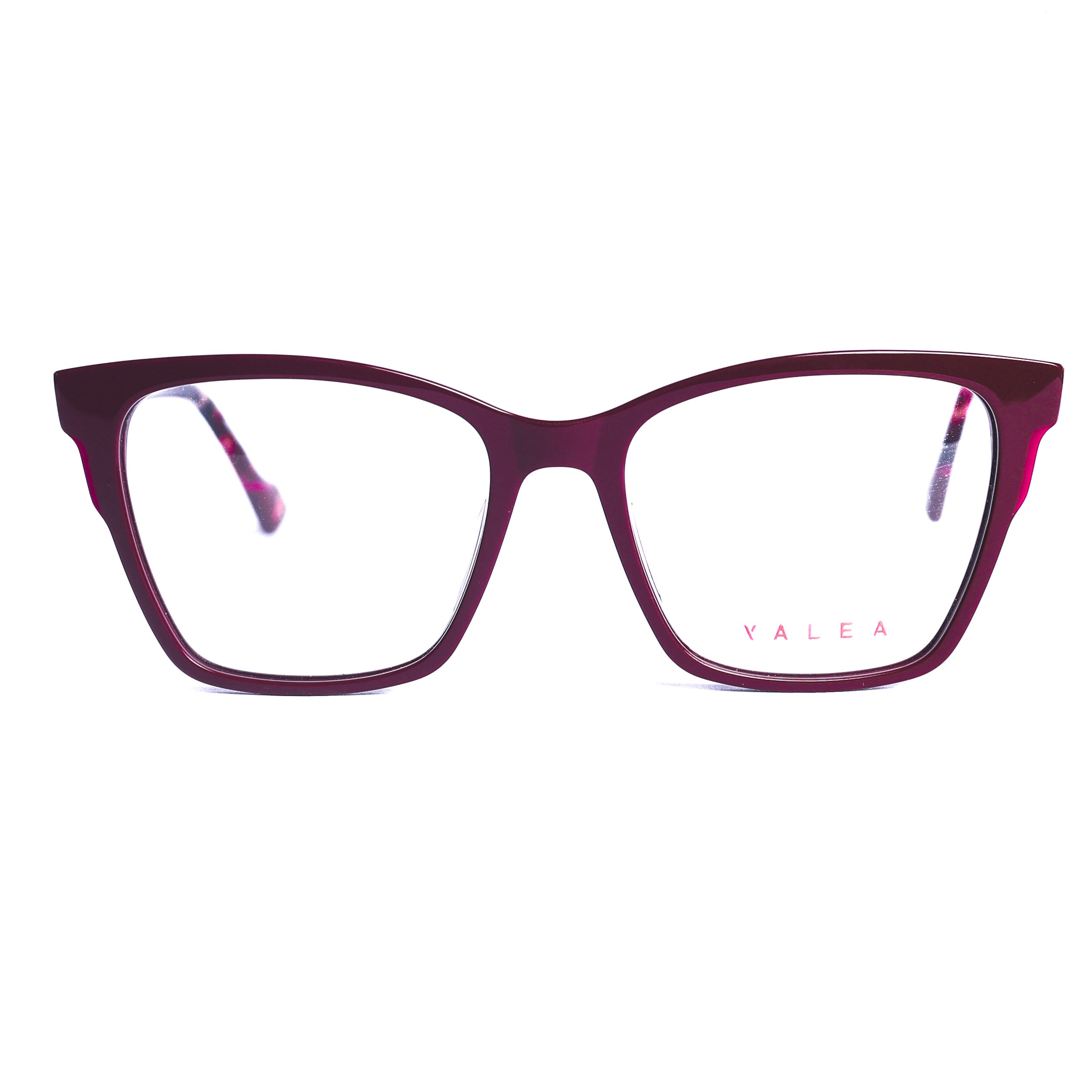 Square Maroon Eyeglasses