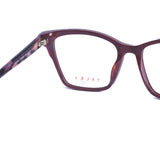 Square Maroon Eyeglasses