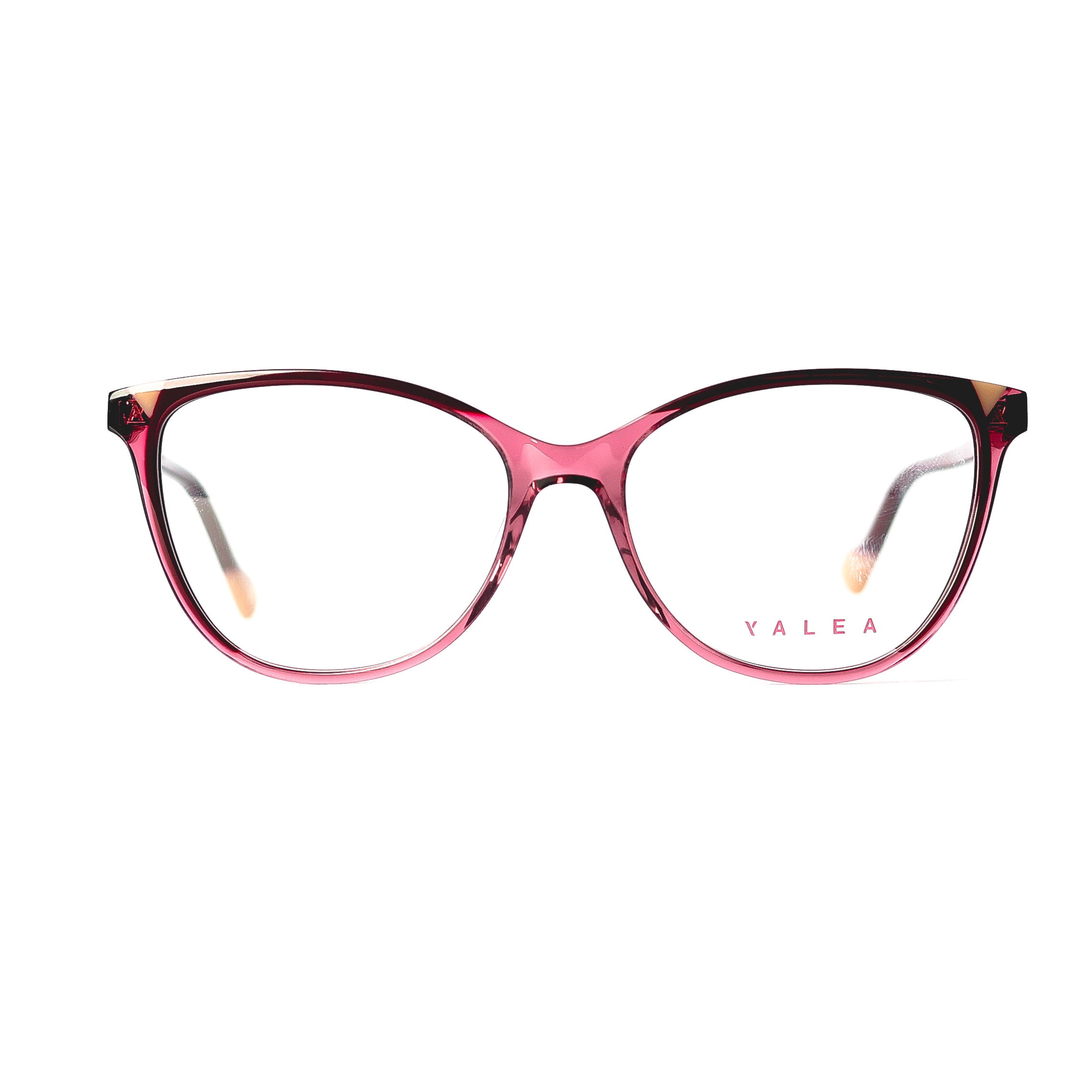 Cat Eye Maroon Eyeglasses