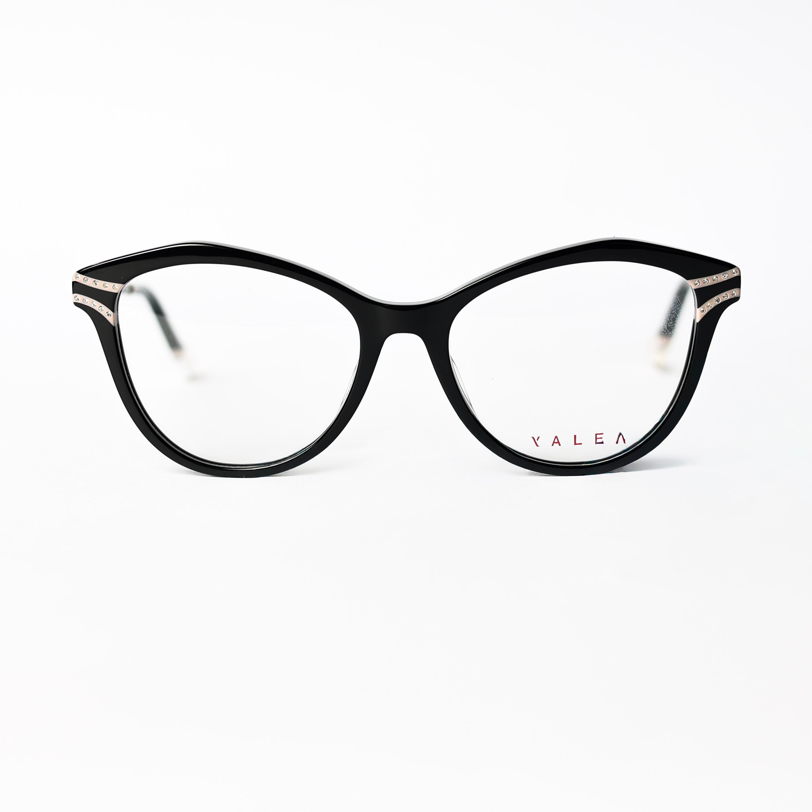 Cat Eye  Black Eyeglasses