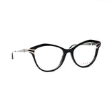 Cat Eye  Black Eyeglasses