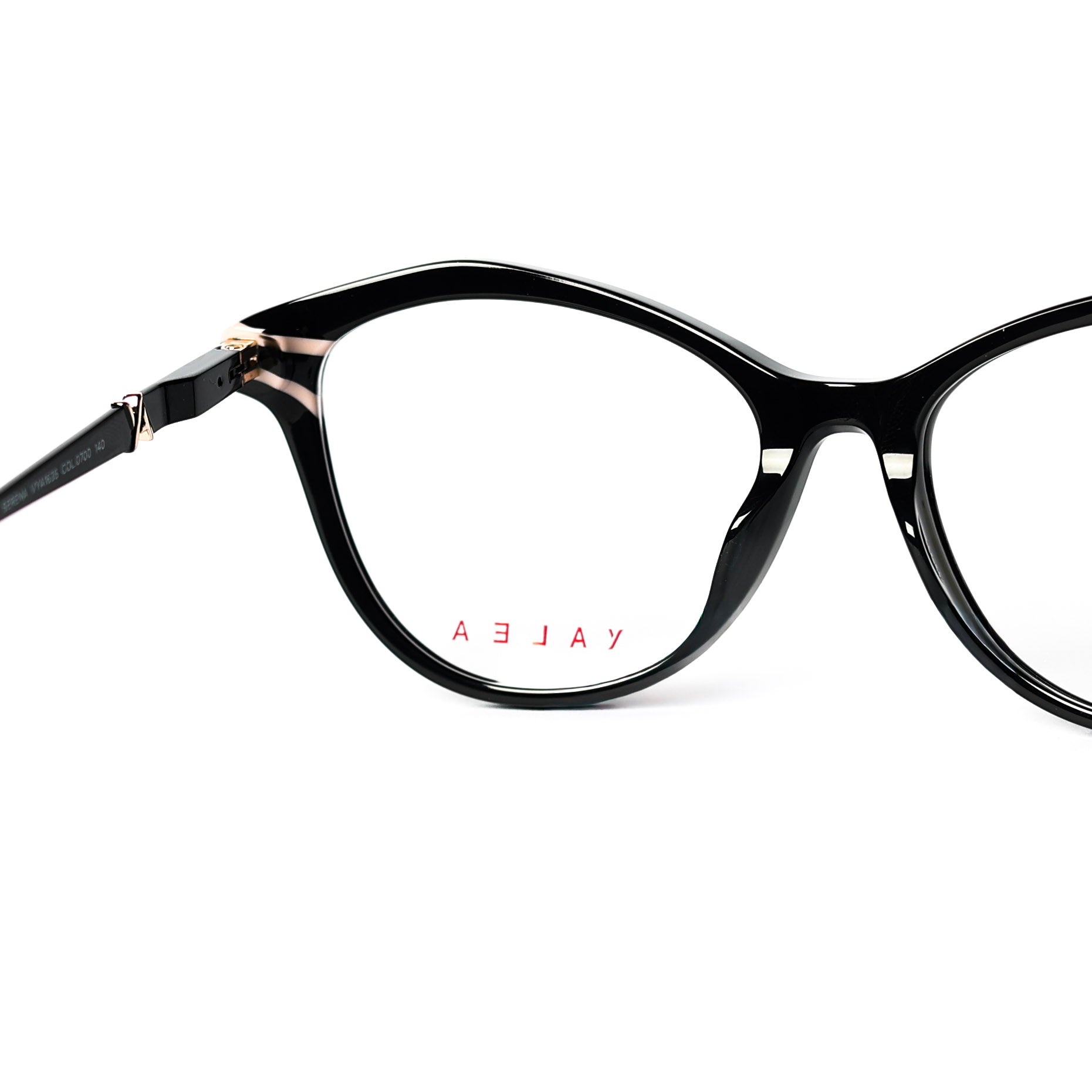 Cat Eye  Black Eyeglasses