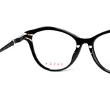 Cat Eye  Black Eyeglasses