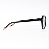 Cat Eye  Black Eyeglasses