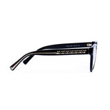 Oval Black Eyeglasses