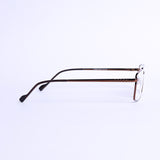 نظارات طبية مربع بني