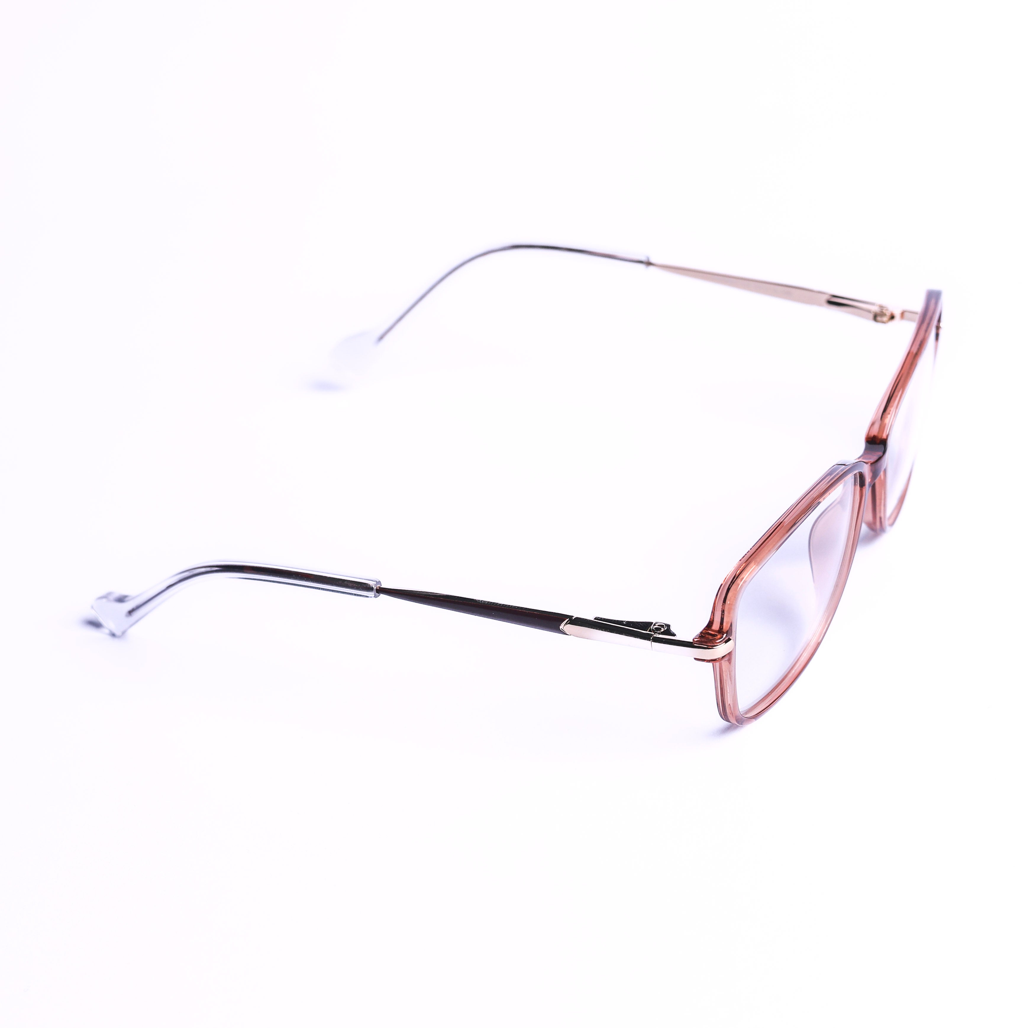 Square Brown Eyeglasses