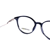 Round Black Eyeglasses
