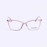 Cat Eye Light Brown Eyeglasses