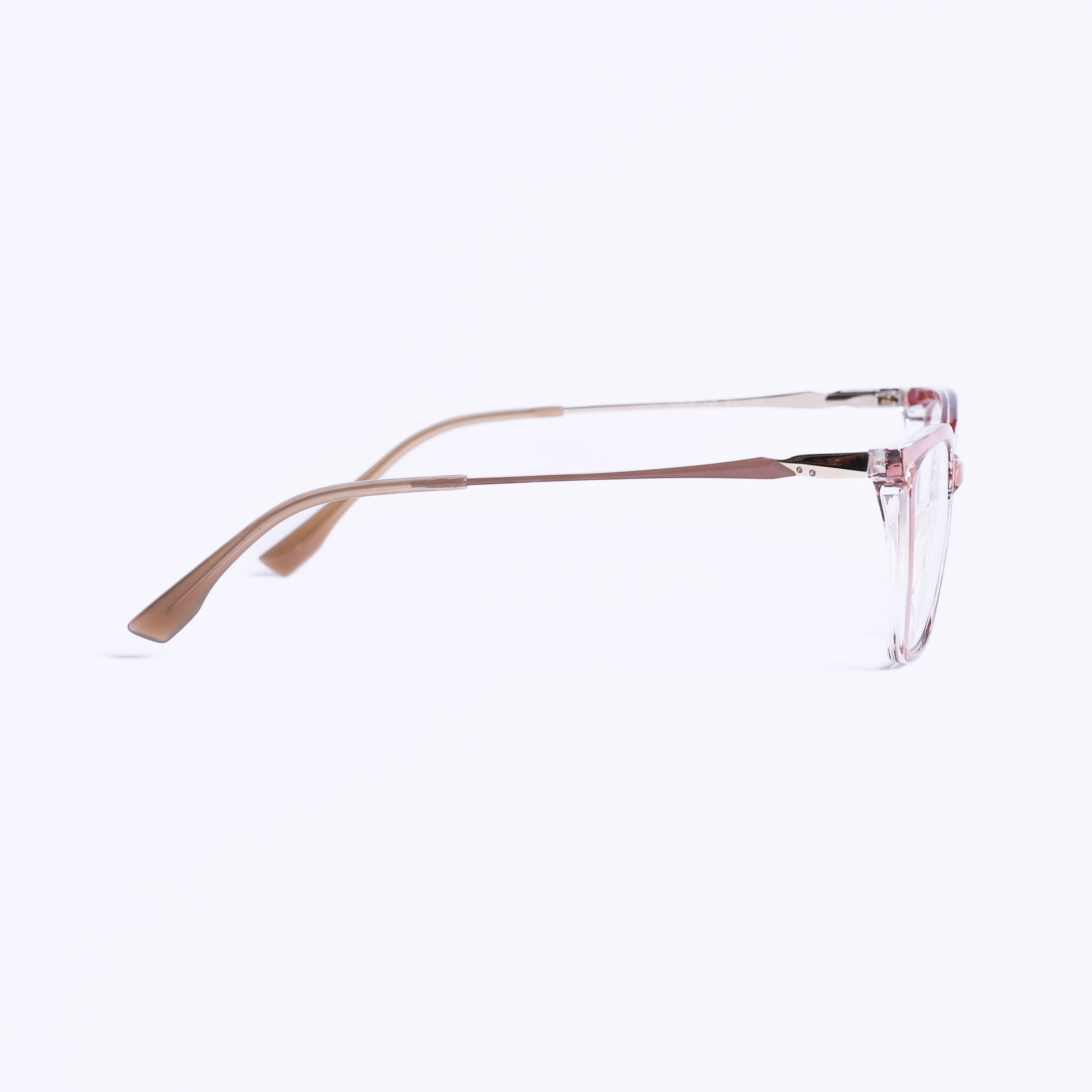 Cat Eye Light Brown Eyeglasses
