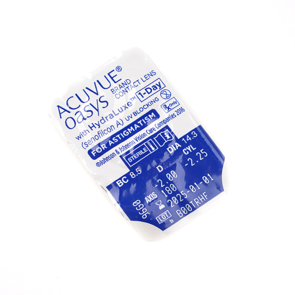 Oasys 1-DAY for Astigmatism with Hydraluxe