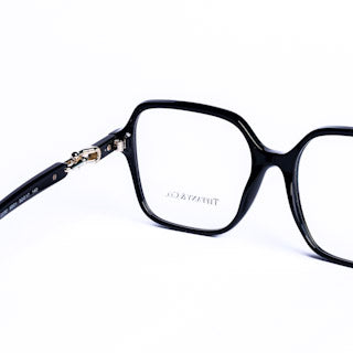 Square Black Eyeglasses