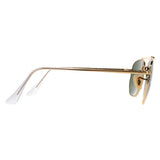 Irregular Gold Sunglasses