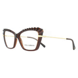 Cat Eye Transparent Brown Eyeglasses