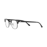 Cat Eye Grey On Black Eyeglasses