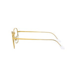 Irregular Gold Eyeglasses