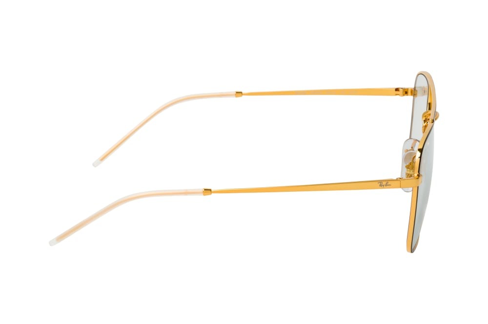 Square Black On Gold Eyeglasses