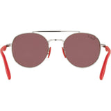 Round Silver Sunglasses