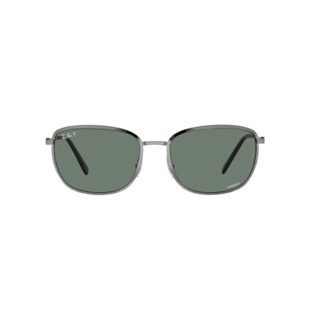 Square Gunmetal Synglasses
