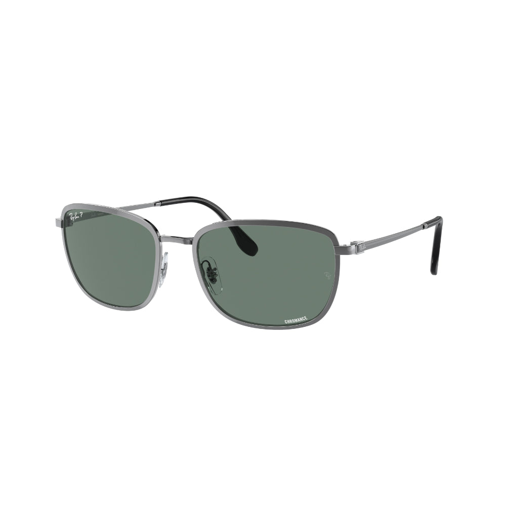 Square Gunmetal Synglasses