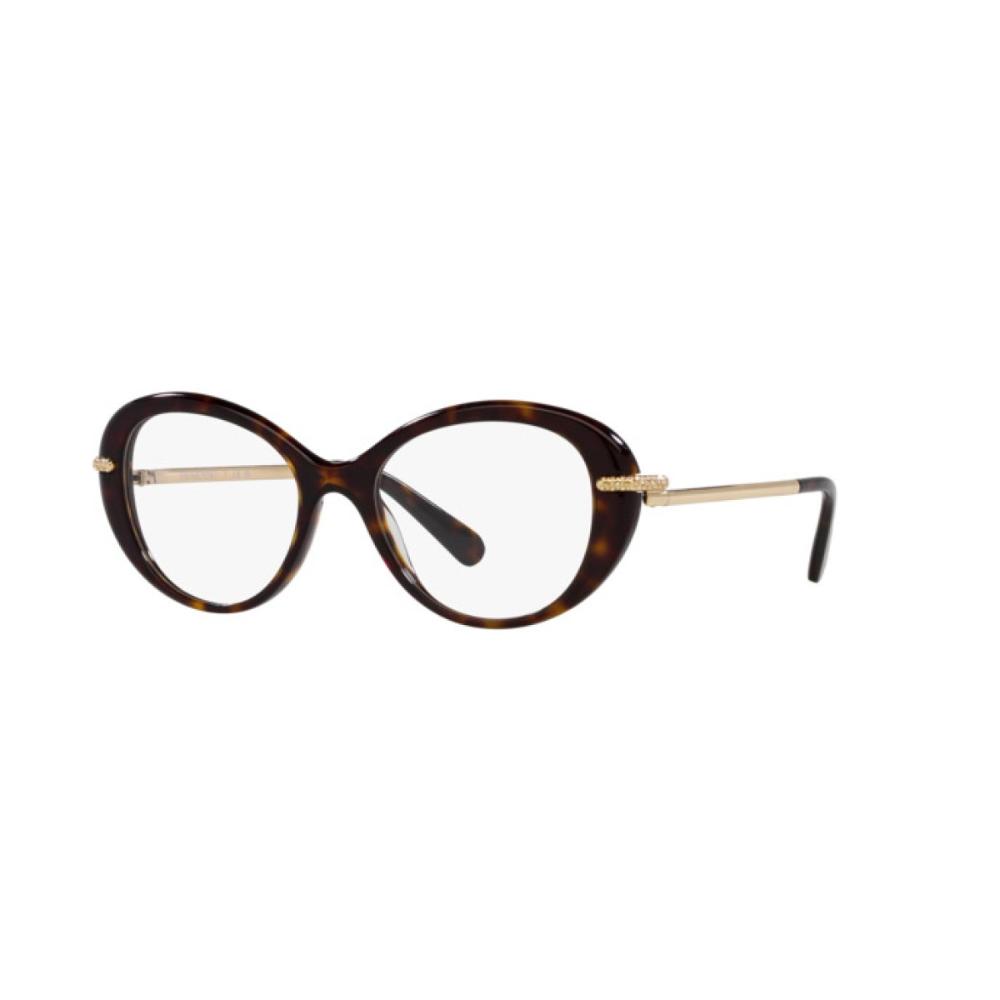 Oval Havana Eyeglasses