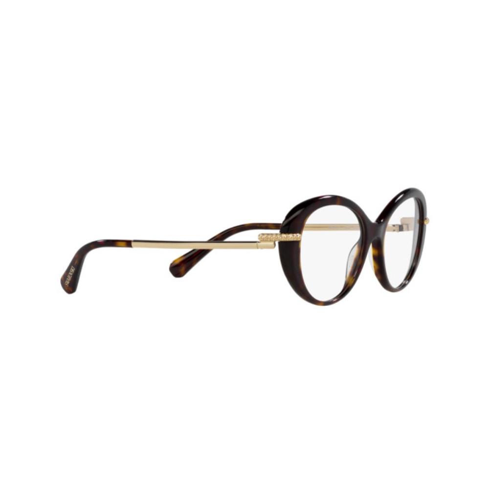 Oval Havana Eyeglasses