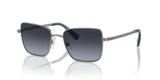 Square Gunmetal Sunglasses
