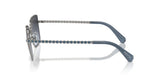 Square Gunmetal Sunglasses