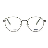 Round Dark Gray Eyeglasses
