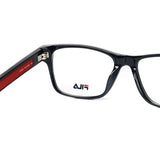Square Dark Blue Eyeglasses