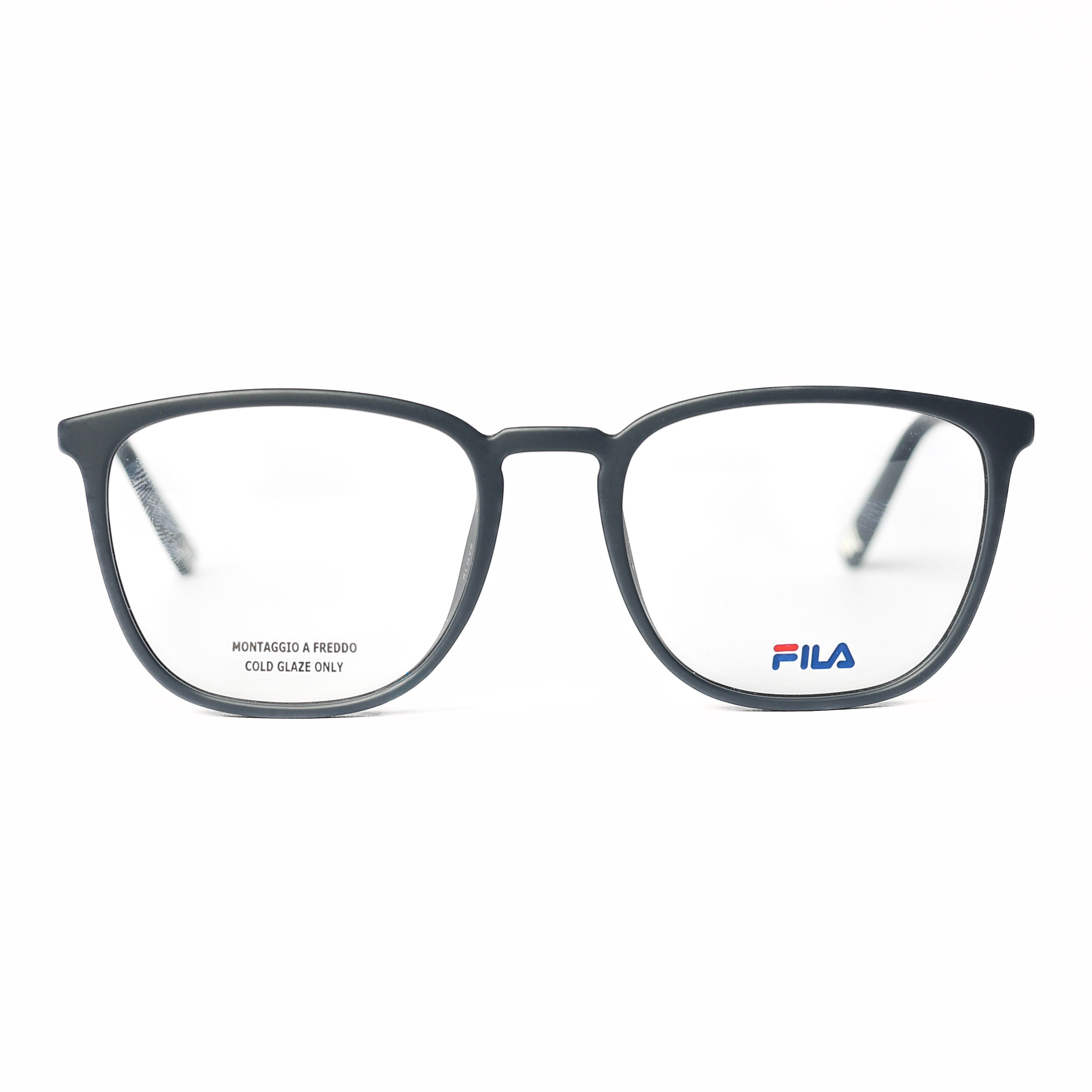Square Matte Blue Eyeglasses